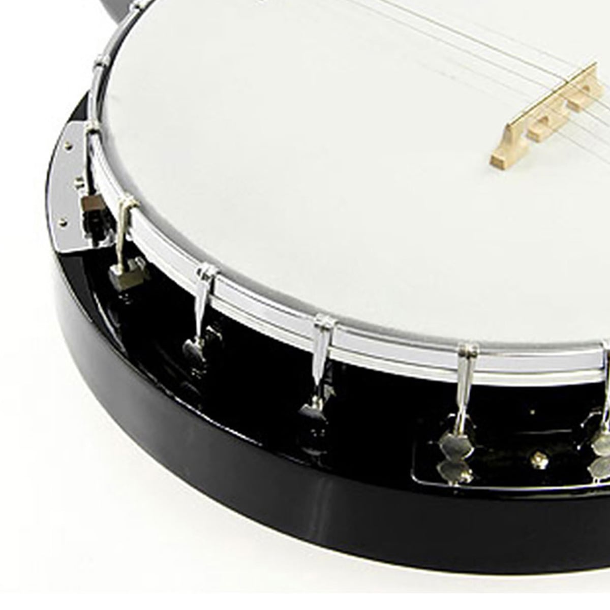 Karrera 5 String Resonator Banjo - Black