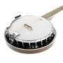 Karrera 6 String Resonator Banjo - Brown
