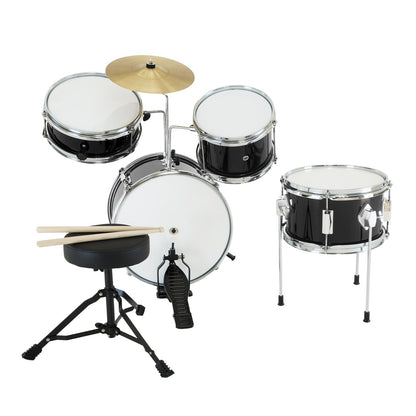 Children's 4pc Drum Kit - Black