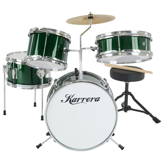 Children's 4pc Drumkit - Green