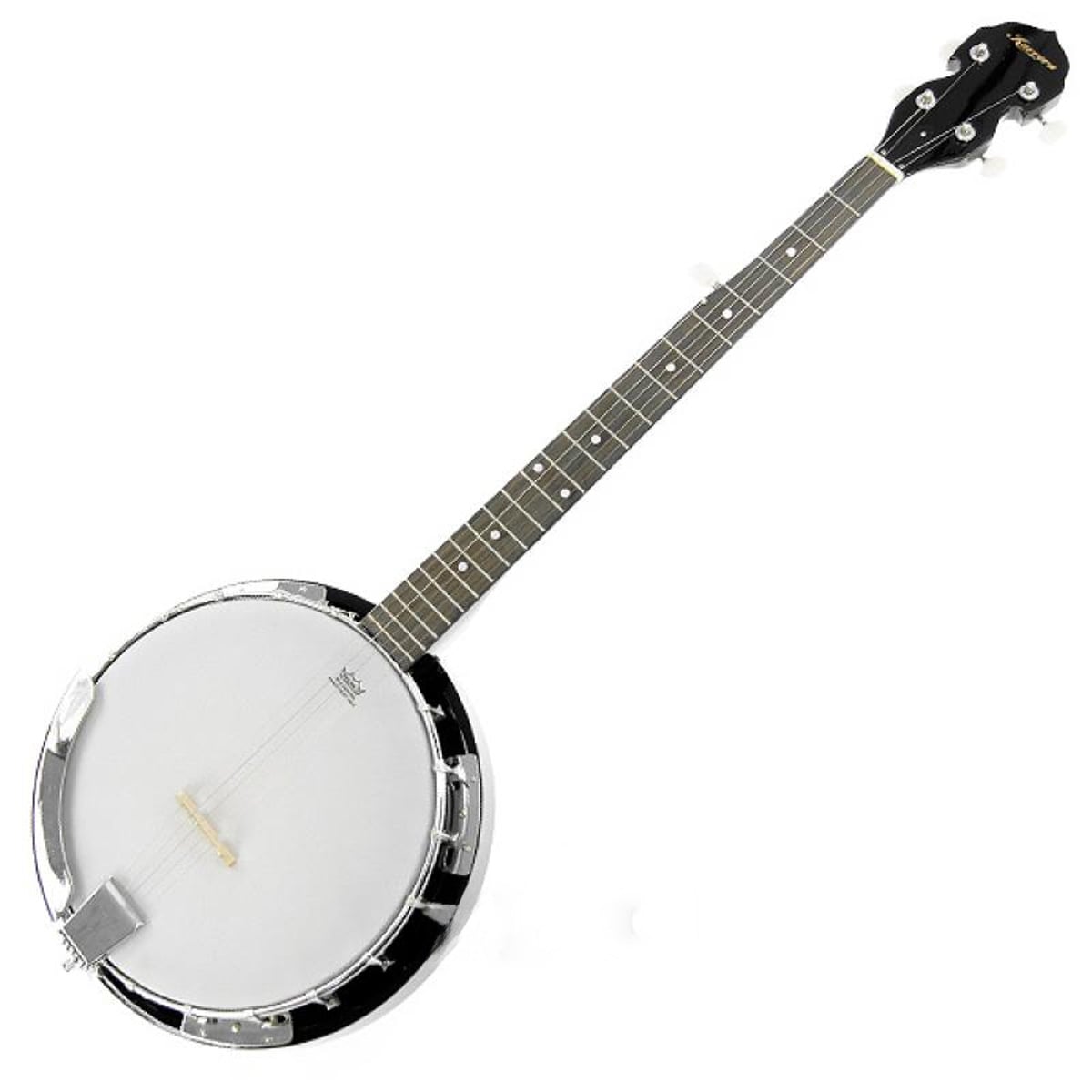 Karrera 5 String Resonator Banjo - Black