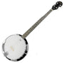 Karrera 5 String Resonator Banjo - Black