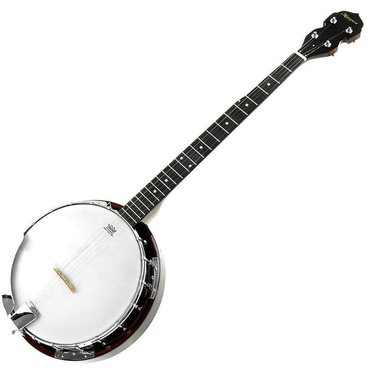Karrera 5 String Resonator Banjo - Brown
