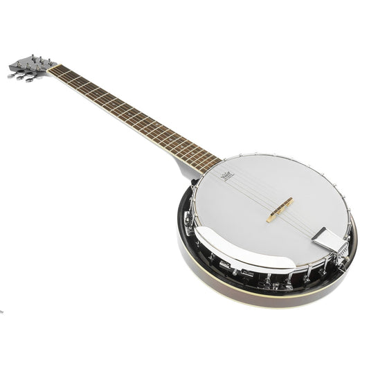 Karrera 6 String Resonator Banjo -  Brown