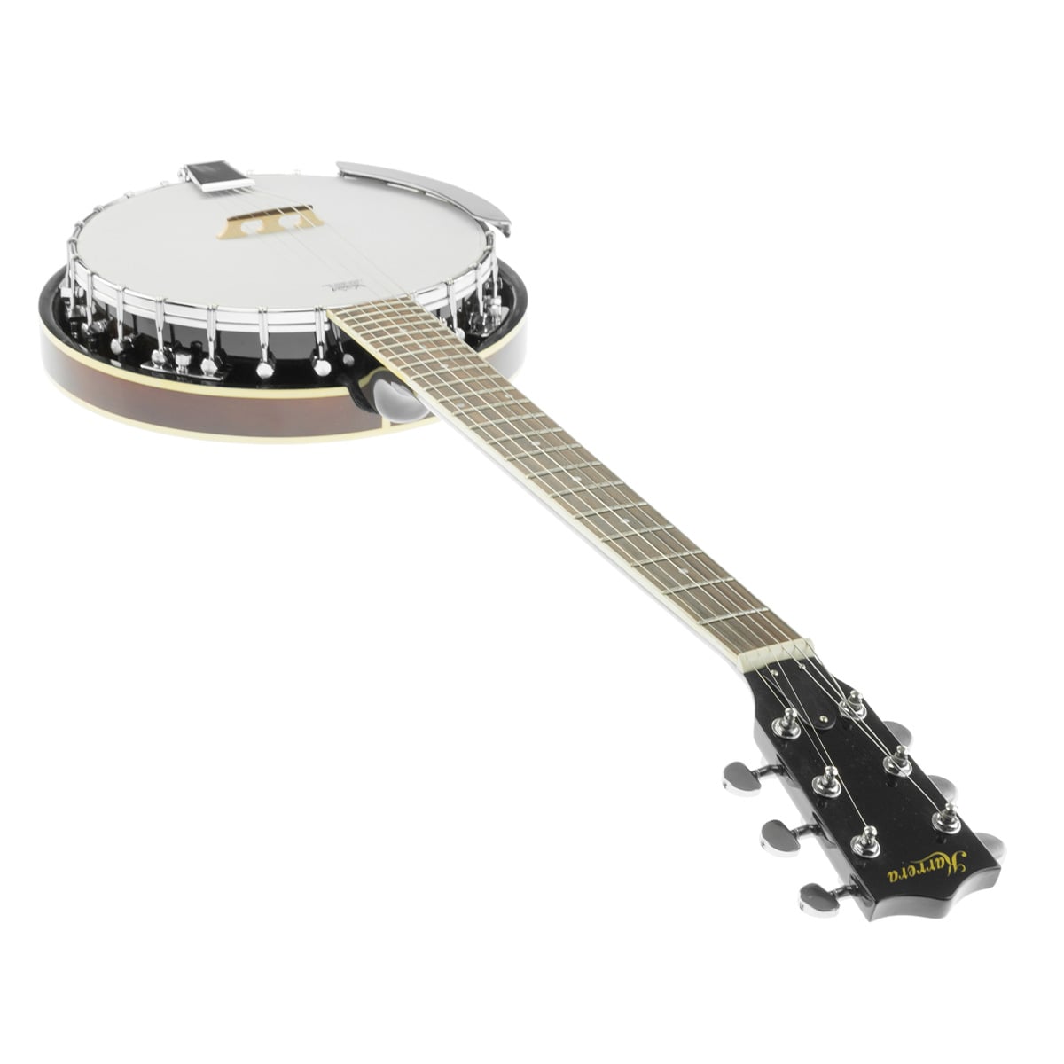 Karrera 6 String Resonator Banjo -  Brown