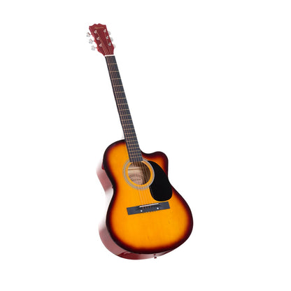 Karrera Acoustic Cutaway 40in Guitar - Sunburst