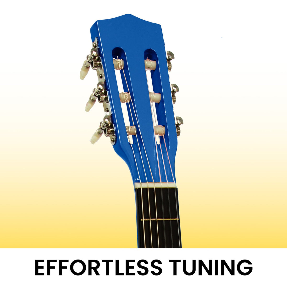 Karrera 34in Acoustic Childrens Wooden Guitar - Blue